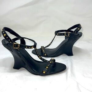 Carlos by Carlos Santana Sz 8 Modern Wedge Sandals